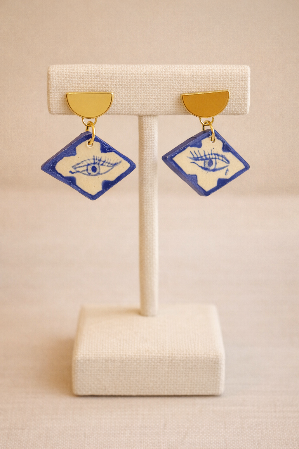 Persian cheshm earrings