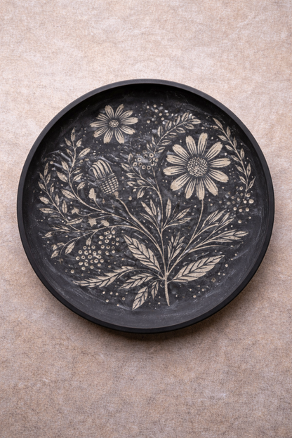 Plate scraffito class