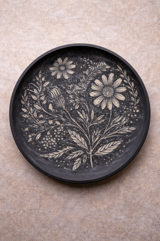 Plate scraffito class