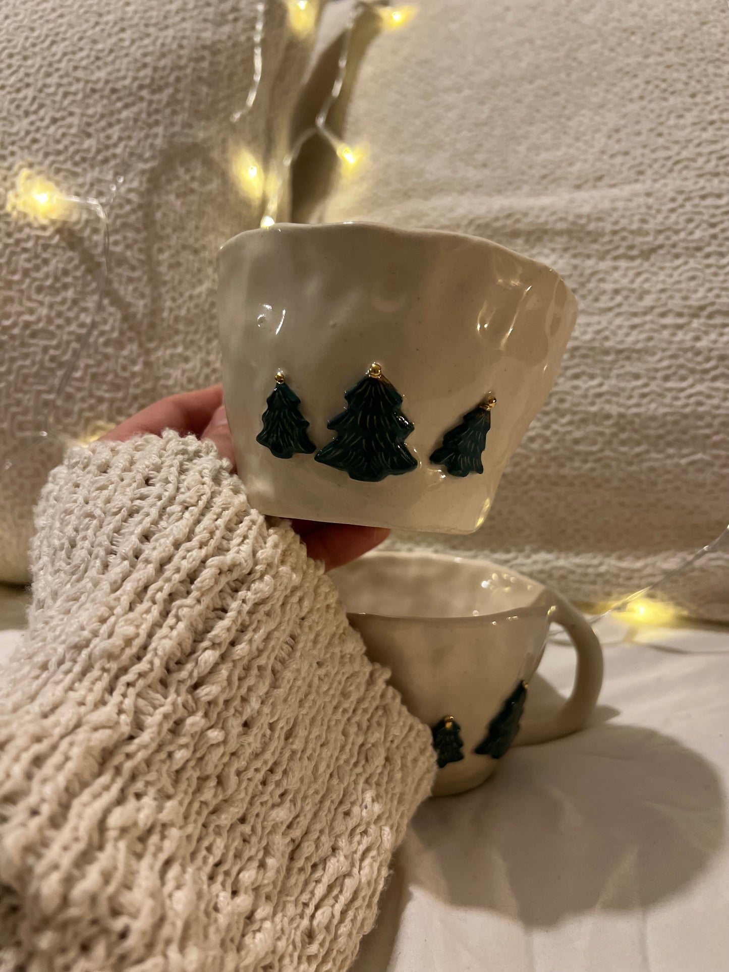 Christmas tree mug