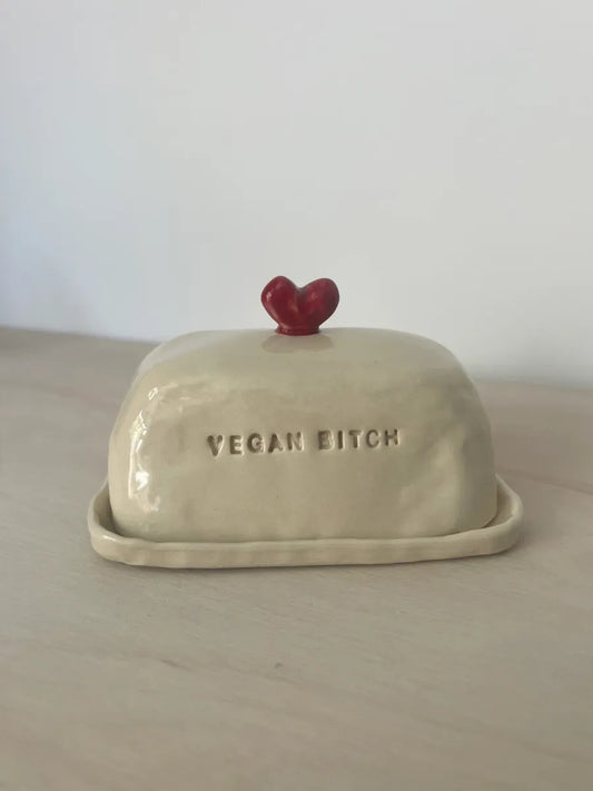 Custom butter dish